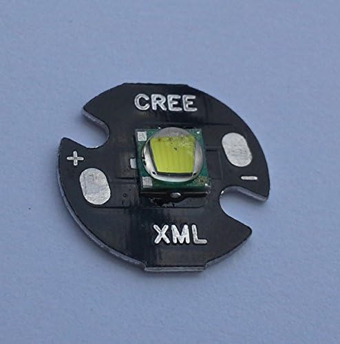 led world Cree Single-Die XM-L T6 LED White 6000K Chip 16mm Round Base for DIY