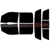 Rvinyl Window Tint Kit Compatible with Ford F-150 2009-2014 (4 Door) - Complete Precut Kit - 5%