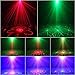 Laser Light 40 Patterns LED Projector DJ Gear Stage Lighting Red and Green Show With Blue Auto Sound active Professional Disco DJs Family Party Clubs and Wedding