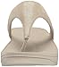 FitFlop Women's Shimmy Suede Toe-Thong Sandals Flip-Flop, pale gold, 7 M US