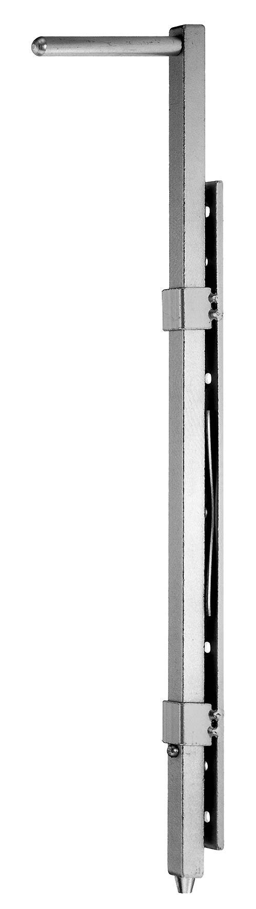 Gah-Alberts 416805 Bottom Slide for Wooden or Metal Gates Height: 500 mm Galvanised Blue Screw-On