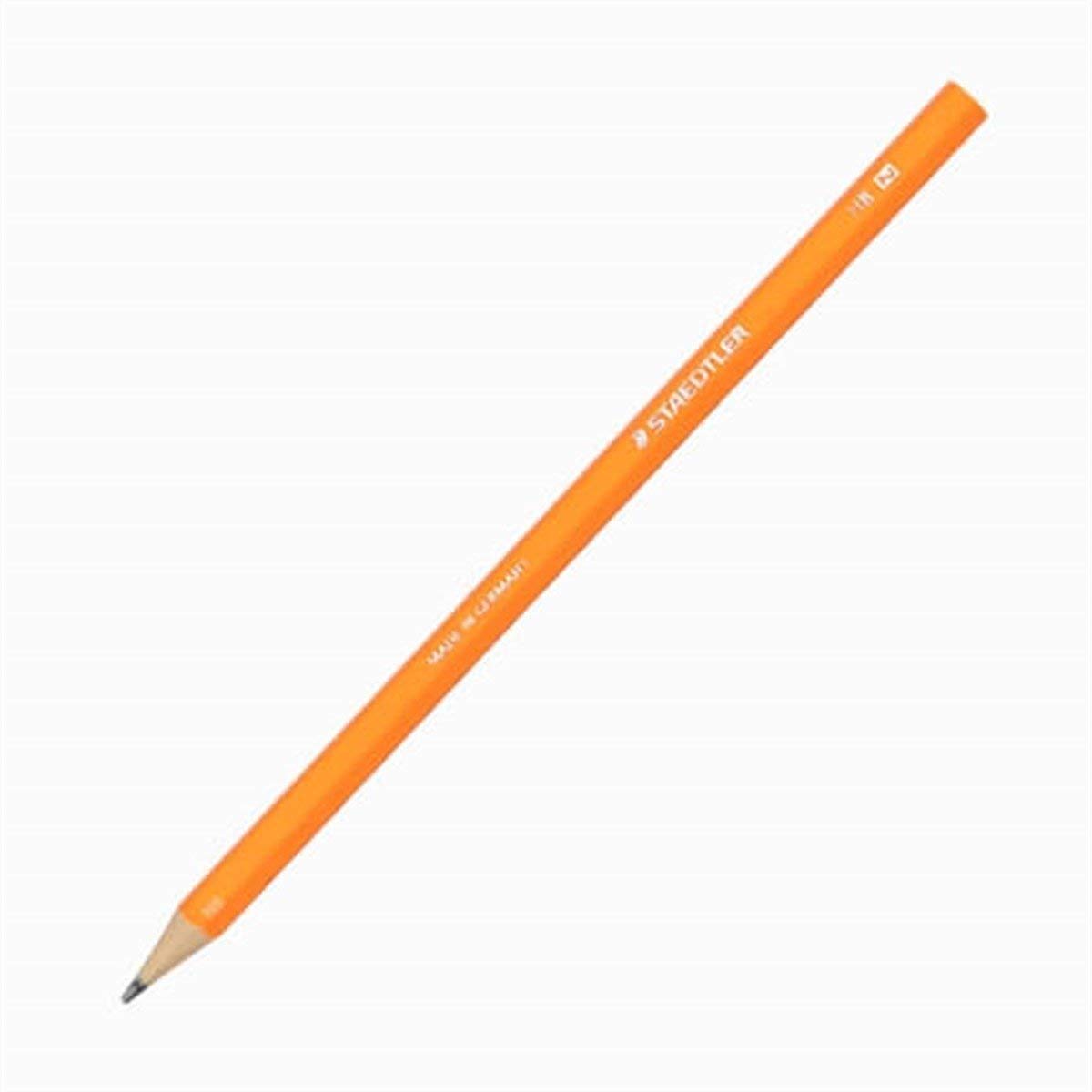 Staedtler WOPEX Pencil Neon HB Grade, Neon Orange
