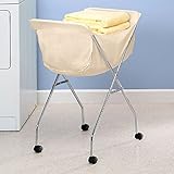 MK Home Laundry Basket on Wheels - 23