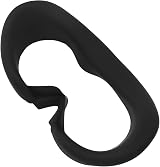 BROLEO VR Face Cover Silicone Integrated Wear Resistant for Games Black view 7