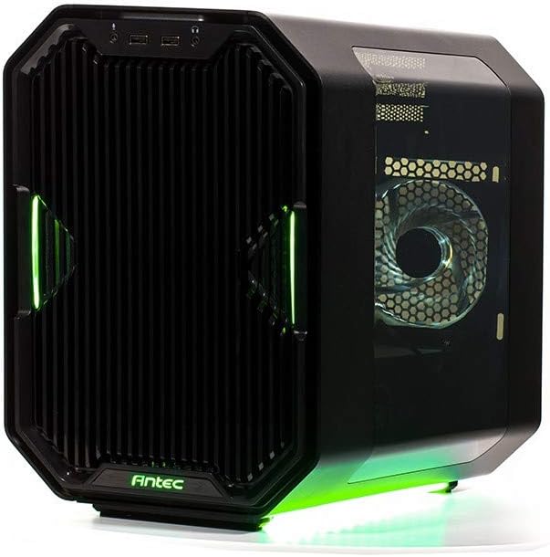Amazon Antec製 Pcケース Rgbファン標準搭載 強化ガラスを採用したatx対応ミドルタワー Cube Ek Antec Pcケース 通販