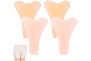 4pcs Y Shape Underwear Concealers, Reusable Invisible Self-Adhesive Underwear Guard for Women Leggings Swimsuits Yoga Pants(D