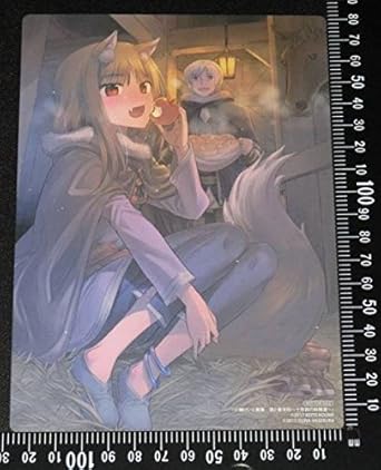 Amazon う6 イラストカード ペーパーペンシルボード 狼と香辛料 小梅