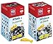BRICTEK Wheels Kit 108pcs and Windows and Doors Kit 86pcs Building Blocks with Block Remover
