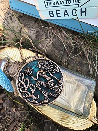 Amazoncom Gold Mermaid Pendant Necklace Mermaid Necklace