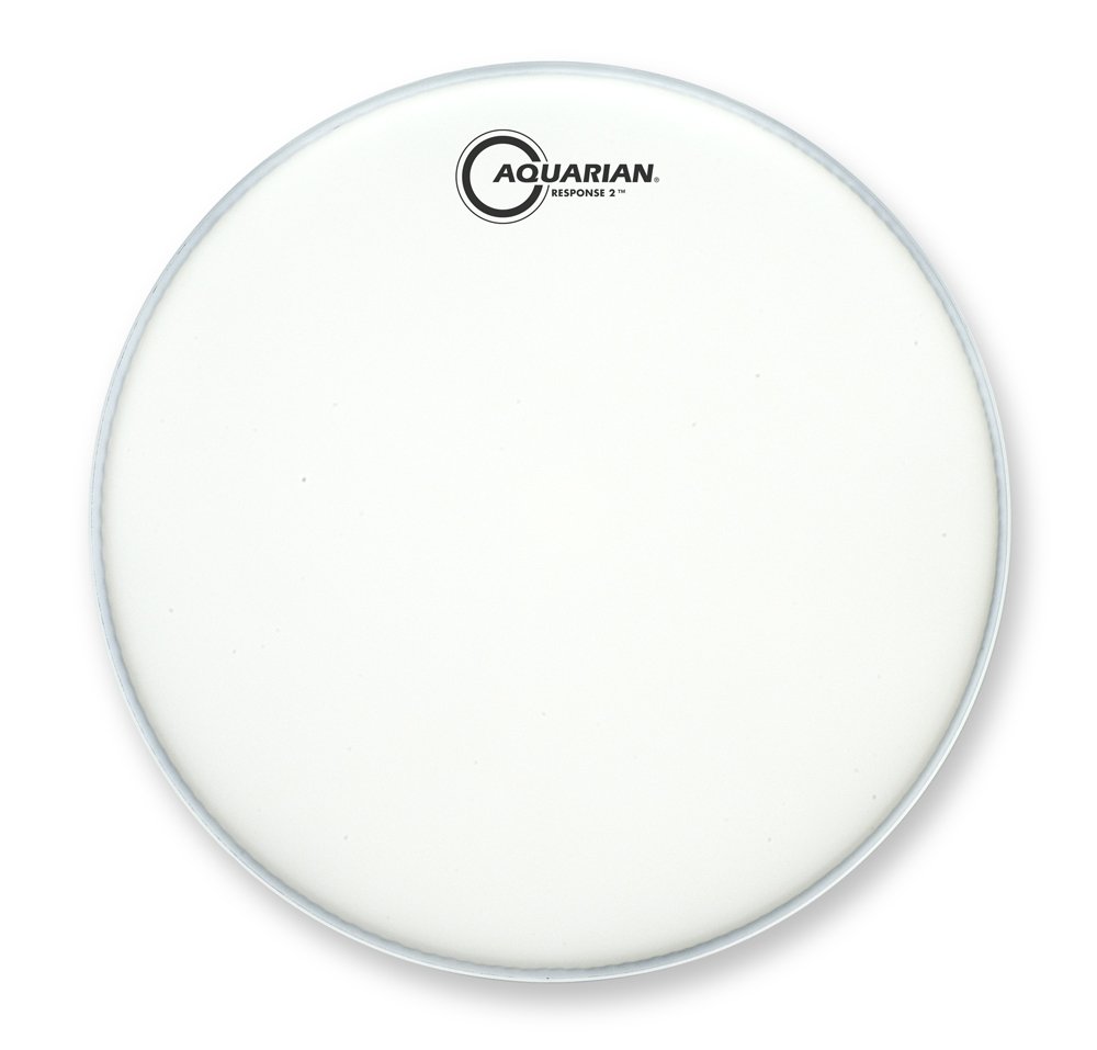 Aquarian TCRSP2-20 Response 2 Series - 20 inch Bass Drumhead - 2 Ply - Black Coated