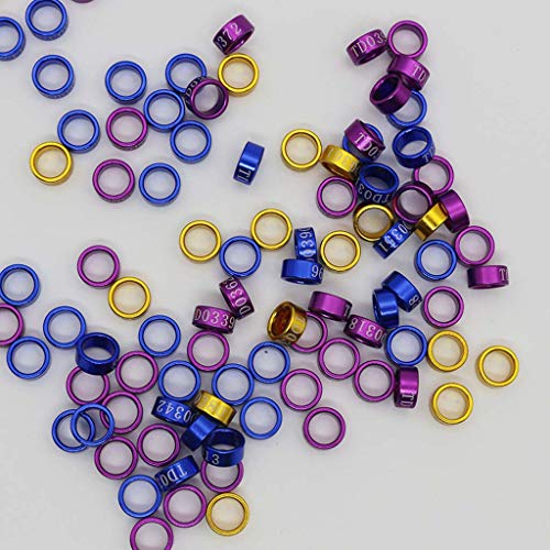 Unknow 50 Stück Taubenringe 5mm VogelfuÃring Spezies Identifizieren Sie Ringe Pet Bird Label Zeichen Für Taubenpapagei Kanarienvogel – Bild 6