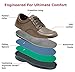 Orthofeet Avery Island Comfort Orthopedic Diabetic Walking Plantar Fasciitis Shoes for Men Brown Leather 8.5 M US