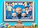 Photography Backdrops Baby Boss Family Blue Photo Background for Baby Shower 1st 2nd Birthday Party Decor Studio Props Banner Vinyl 7x5ft