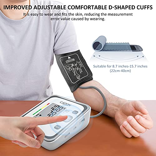 CAZON Blood Pressure Monitor Upper Arm Blood Pressure Machine & Pulse