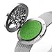 Jovivi 316L Stainless Steel Tree of Life Openable Aromatherapy Essential Oils Diffuser Locket Bracelet Bangle with 6 Felt Pads