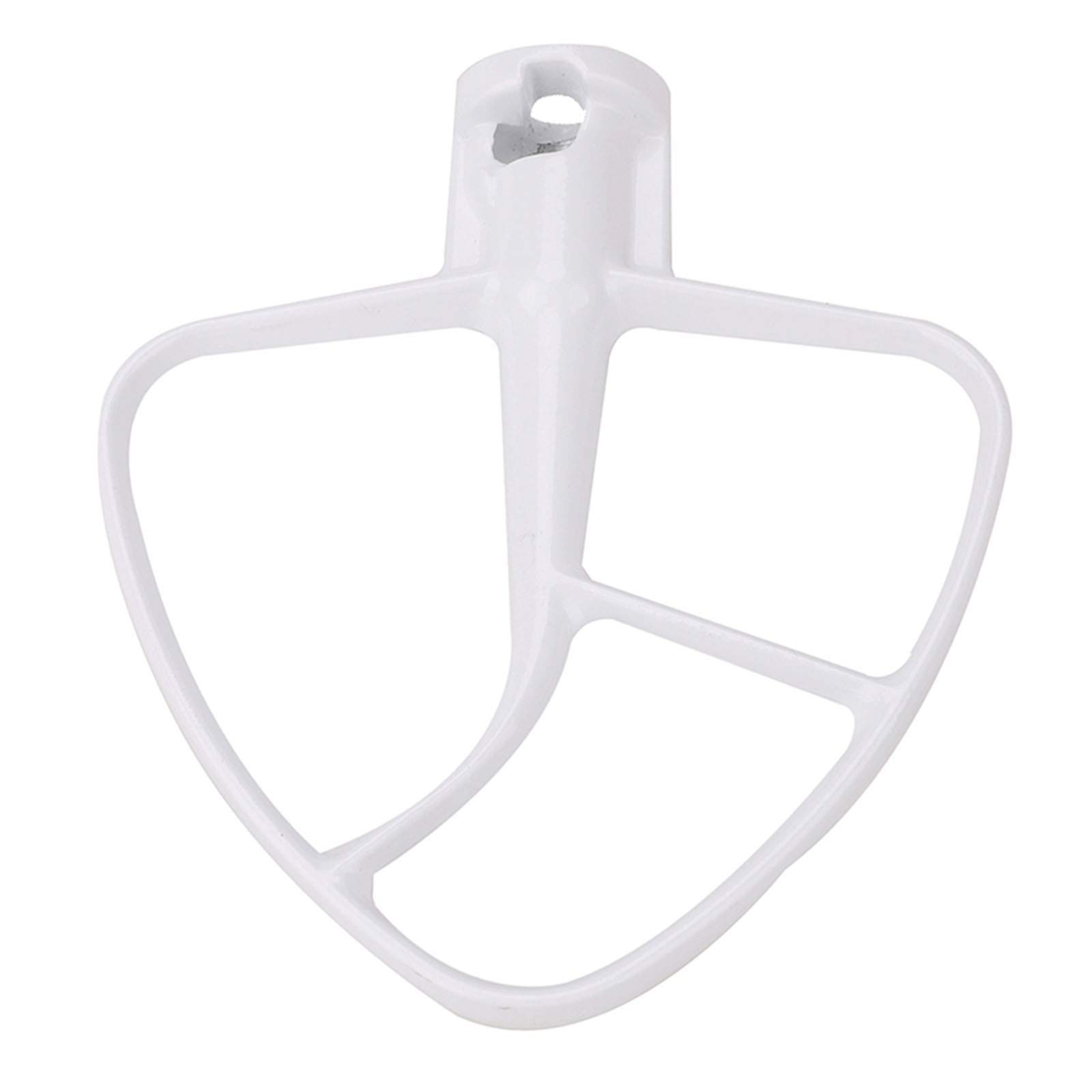 K45B Flat Beater Replacement for Kitchen-Aid Stand Mixer. Coated Paddle W10672617 WPW10672617 Compatible with Whirlpool KSM45, KSM75, KSM88, KSM90, KSM100, KSM110, KSM120, KSM150, KSM160, KSM180