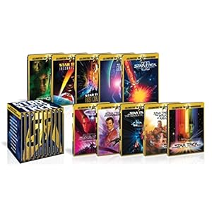 スター・トレック I-X 劇場版ブルーレイ50周年記念BOX スチールブック仕様 [Blu-ray]
