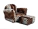 Keet Roundy Faux Fur Children's Chair