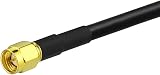 Eightwood 1m SMA Male to BNC Male Pigtail Cable RG58 50 Ohm for 4G Antenna Ham view 5