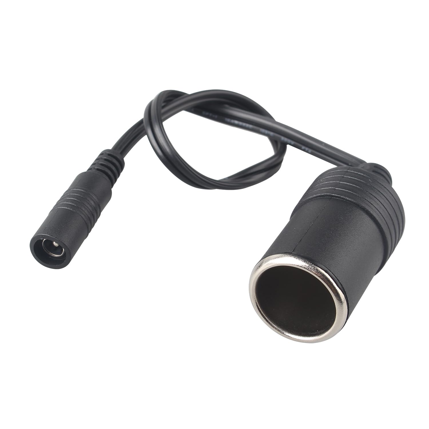 Futheda Female Cigarette Socket to DC12-24 V 5.5mm x 2.1mm Female for Car Charger UPS Battery Backup and Portable Generator