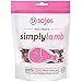 SOJOS Natural Pet Food Simply Lamb Grain Free Freeze-Dried Raw Dog Treats, 4-Ounce Bag (557030)