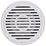 JENSEN 5.25" White Dual Cone Waterproof Speakers