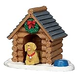 Lemax Village Collection Log Cabin Dog House #54943