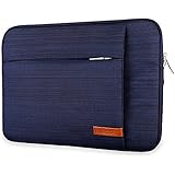 Lacdo 11-12 Inch Laptop Sleeve Tablet Case for MacBook Air 11.6-inch/ New Macbook 12"/ Surface Pro 4,3/ Chromebook Notebook Bag,Water Repellent, Blue