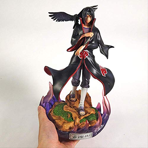Yzoncd-Naruto-Shippuden-Uchiha-Itachi-con-Figura-De-Accin-De-Versin-De-Cuervo-29Cm-Figura-De-PVC-Modelo-De-Juguete-Coleccin-Estatua-Regalos