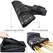 KRATARC Archery Hip Arrow Field Quiver Waist Arrows Bag with Belt Hanged for Target Hunting Shooting (Black)