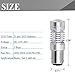 YITAMOTOR 1157 2357 7528 LED Bulb Red for Brake Tail Light, 2057 BAY15D LED Running Stop Light Bulbs for Car Truck Motorcycle Tractor, 12V-24V, 2-Pack