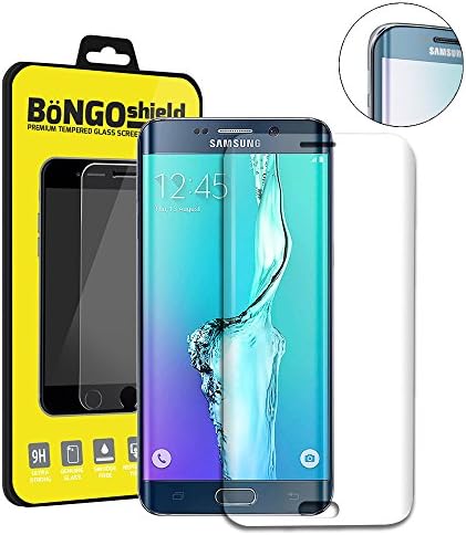 BinTEK Bongo Shield Edge 2 Edge Samsung Galaxy S6 Edge Plus Tempered Glass Screen Protector / G928F, G928A, G928T, G928P, G928V