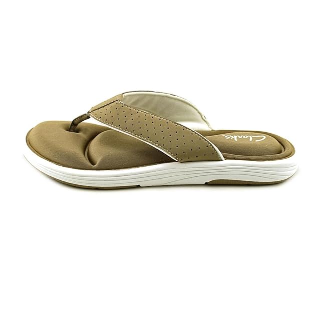 clarks olina blossom flip flops
