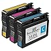 SPEEDYINKS Remanufactured Ink Cartridge Replacement for HP 933XL High Yield (1 Cyan, 1 Magenta, 1 Yellow, 3-Pack) Compatible with OfficeJet 6100 6600 6700 7110 ePrinter 7510 7610 7612 7620