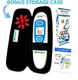 MEDODOR Ear and Forehead Thermometer - Digital Infrared Medical Baby Thermometer - Instant Accurate FEVER Reading - Dual Mode Body Thermometer for Baby, Kids and Adult - 2019 MODEL - CE & FDA Approved