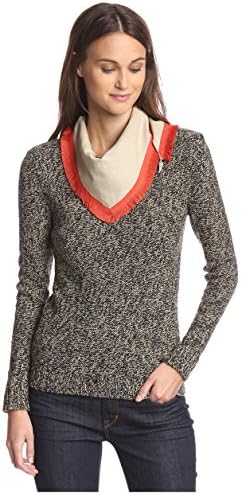Donni Charm Women's Picnic Scarf, Orange