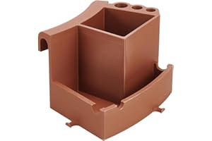 UNICRAFTALE Plastic Pottery Wheel Tool Holder Muliti Functional Storage Organizer Tray for Ceramic Studio Tools Art Craft Sup