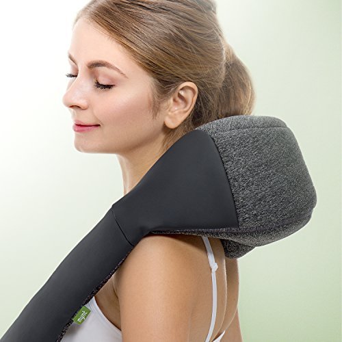 Mynt Cordless Neck & Shoulder Massager with Heat - Portable 3D Deep Kneading Massage with 1.5 Hours Battery