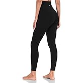 HeyNuts Women's Yoga Pro Leggings 25'' Buttery Soft High Waisted 7/8 Lounge Yoga Pants