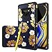 Fingic Galaxy Note 9 Case, Case for Samsung Note 9, Floral Sunflower Case Design Hard PC&Soft Silicone Anti-Scratch Shockproof Protective Phone Cover for Samsung Galaxy Note 9 (2018) 6.4
