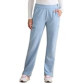 Healing Hands Women's Scrub Pant Mid Rise Nissa with 6 Pockets, Moisture Wicking, 360° Stretch & Recycled Poly - HH100