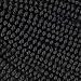 Leeons 3 Packs 8 Inch Fluffy Twist Hair Spring Twist Hair Braiding Ombre Colors Bomb Twist Hair Passion Twist Hair Ombre Crochet Braids Synthetic Braiding Hair Extensions (#1B-Black)