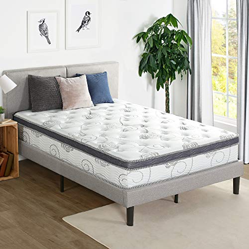 Olee Sleep 12 inch Hybrid Euro Box Top Pocket Spring Mattress (Full