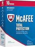McAfee 2017 Total Protection-10 Devices [Key Code] (10-Users)