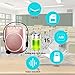 Portable Voice Amplifier, SHIDU S308 Ultra-Clear Rechargeable Amplifiers, Powerful Compact & Comfortable Wired Headset Microphone for Teachers, Kindergarener, Tour Guides, Coaches and More (Rose Gold)