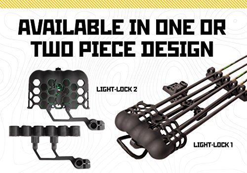Trophy Ridge Light-Lock 2Piece 5 Arrow Lighted Quiver - Black, One Size