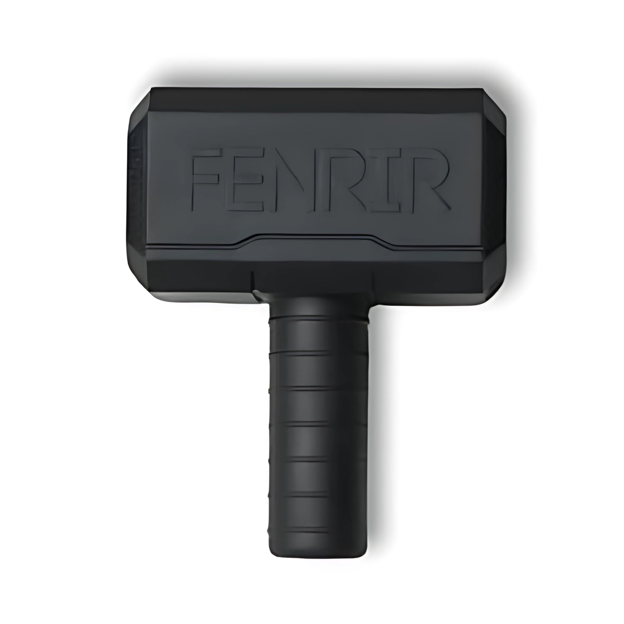 Fenrir Hammer Dog Chew Toy Strong Rubber Stuffable Enrichment Toy for Chewers (Black, Medium)