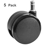 MySit Office Chair Caster Wheel for Hardwood Floor & Carpet | 3