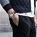 V-MORO Resin Strap Compatible with Apple Watch Bands 42mm 44mm Series 5/4/3/2/ Women Men with Stainless Steel Buckle, Apple Watch Replacement Wristband Bracelet (Tortoise-Tone, 42mm)