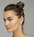 Sterling Silver Lotus Flower Stud Earrings Jackets Jewelry Elegant Chic Earrings for Women Girl